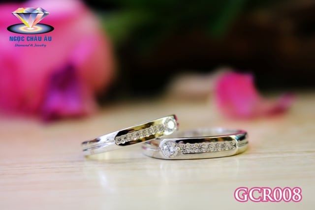 Nhẫn Cưới Vàng Ý GCR008