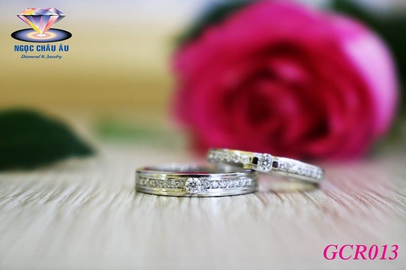 Nhẫn Cưới Vàng Ý GCR013