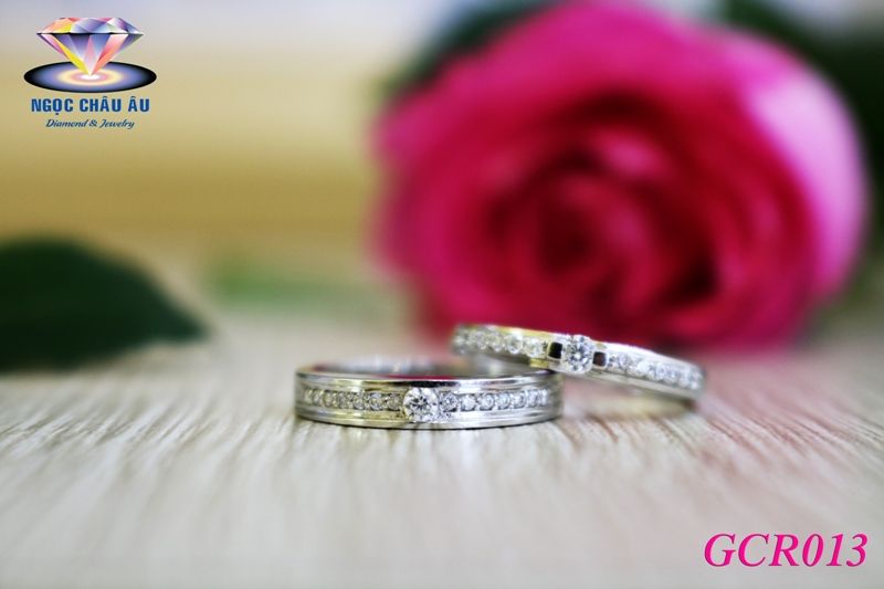 Nhẫn Cưới Vàng Ý GCR013