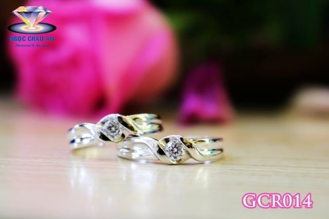 Nhẫn Cưới Vàng Ý GCR014