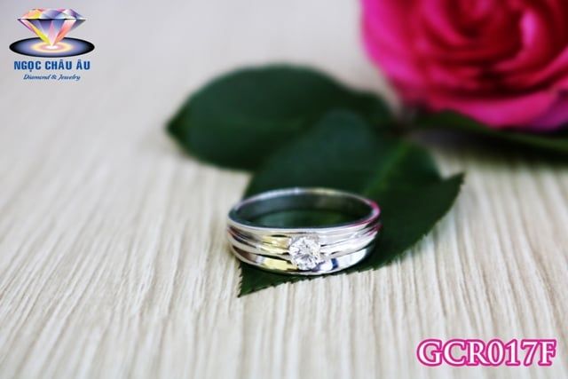 Nhẫn Cưới Vàng Ý GCR017F