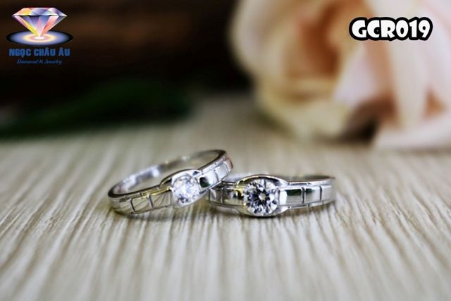 Nhẫn Cưới Vàng Ý GCR019