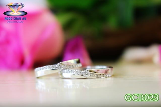 Nhẫn Cưới Vàng Ý GCR023