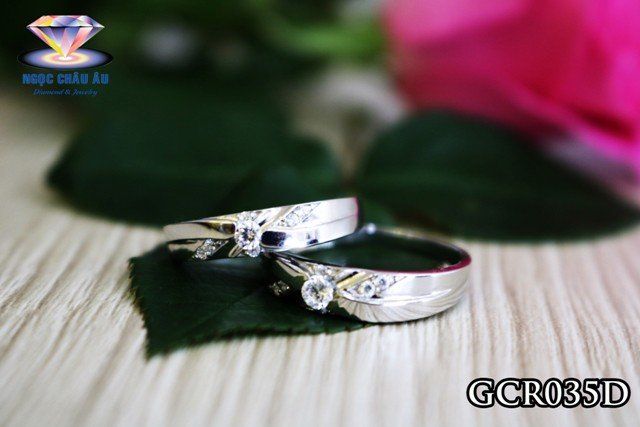 Nhẫn Cưới Kim Cương GCR035D