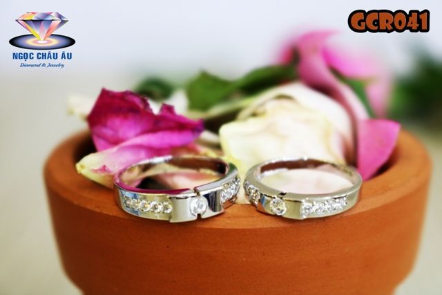 Nhẫn Cưới Vàng Ý GCR041
