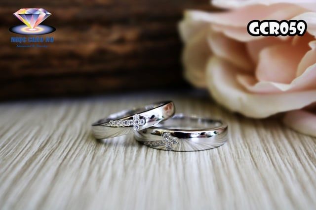 Nhẫn Cưới Vàng Ý GCR059