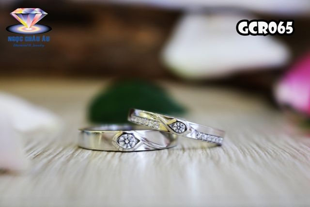 Nhẫn Cưới Vàng Ý GCR065
