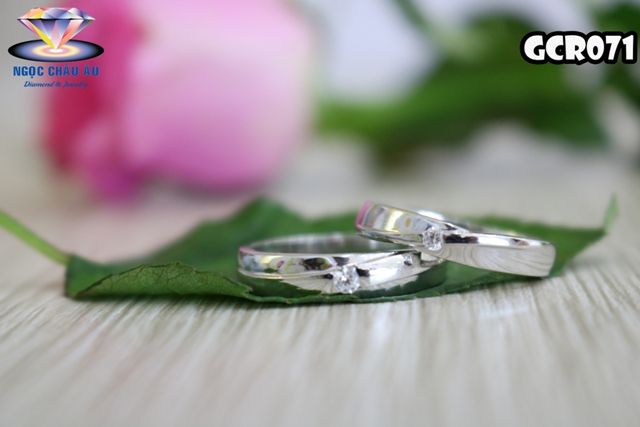 Nhẫn Cưới Vàng Ý GCR073