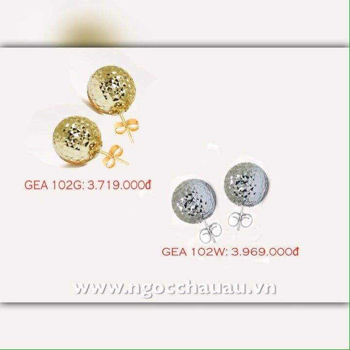 Hoa Tai Vàng Ý GEA102G