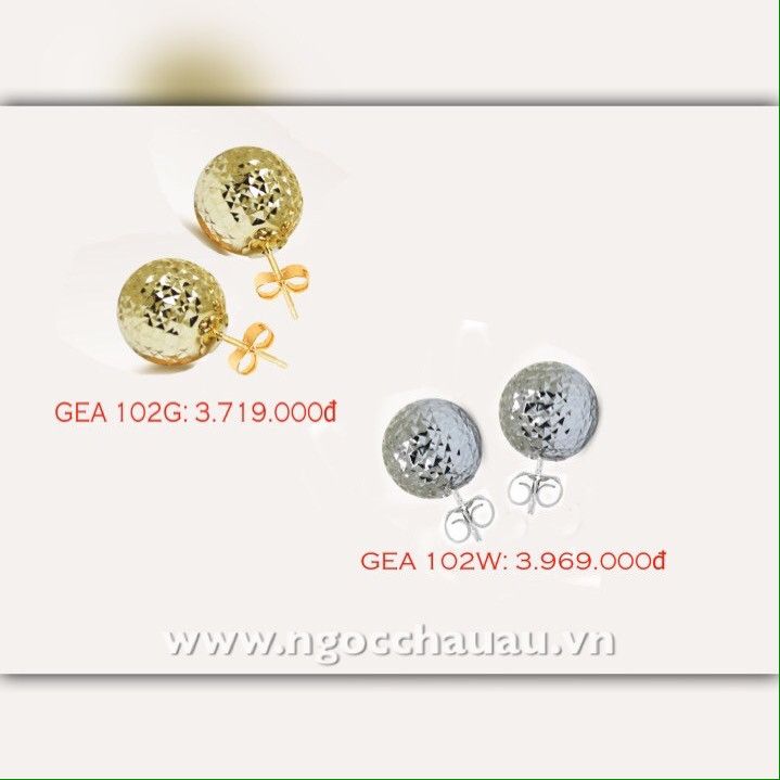 Hoa Tai Vàng Ý GEA102G