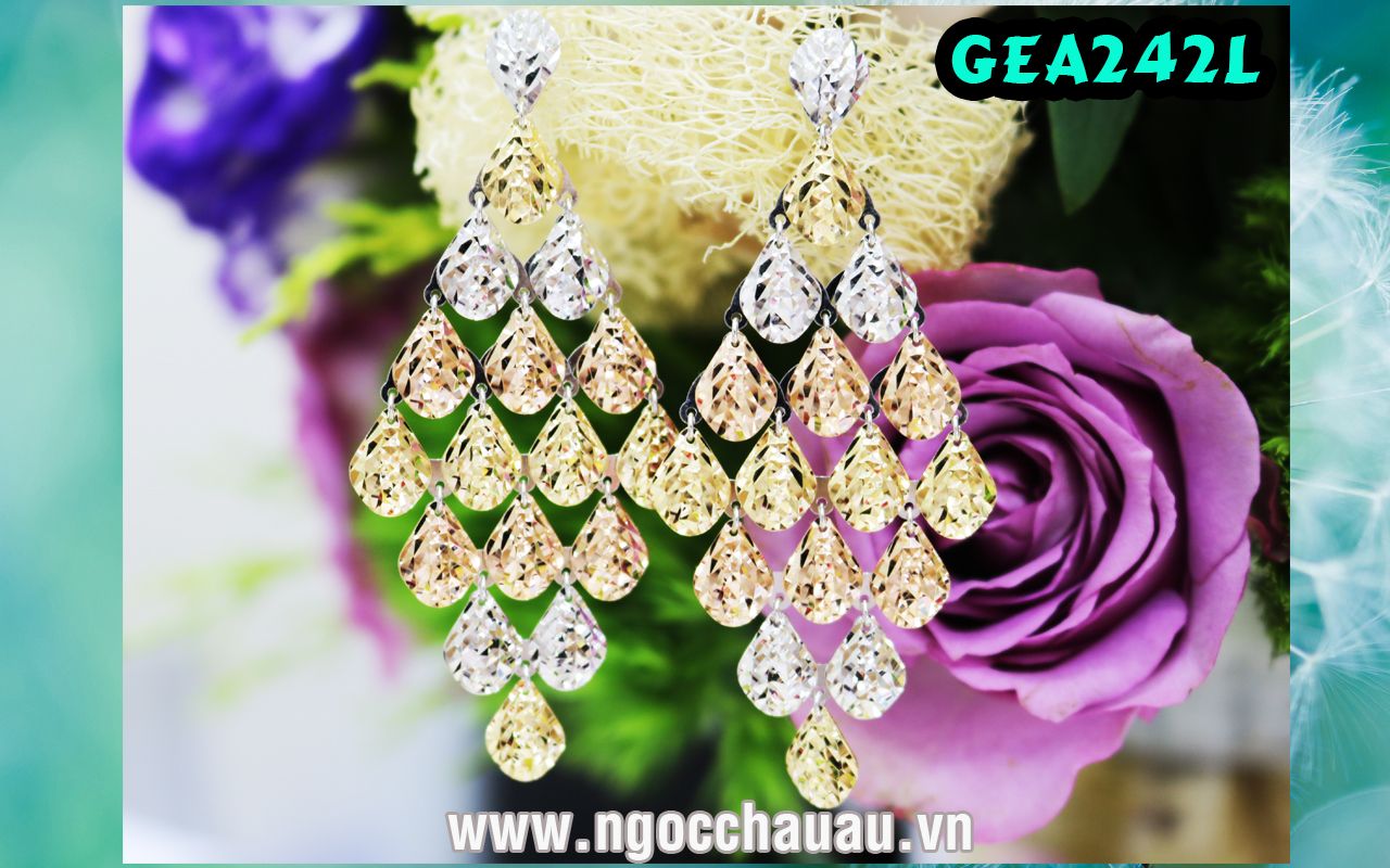 Hoa Tai Vàng Ý GEA242L