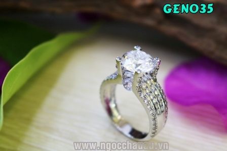 Nhẫn nữ Vàng Ý GEN035L