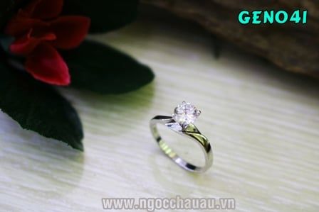 Nhẫn nữ vàng ý GEN041