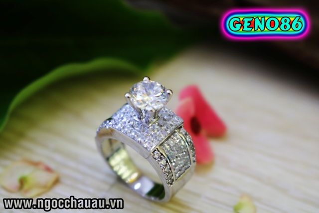 Nhẫn nữ Vàng Ý GEN086
