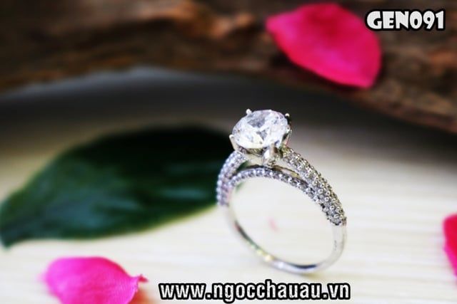 Nhẫn nữ vàng ý GEN091