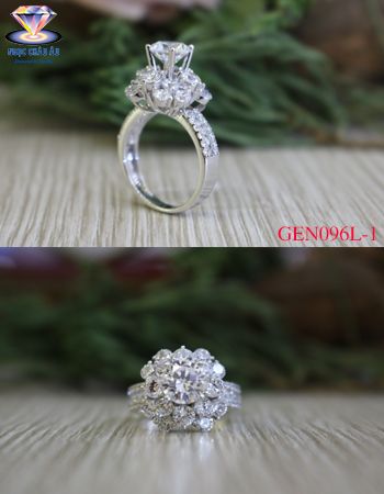 Nhẫn nữ vàng ý GEN096L