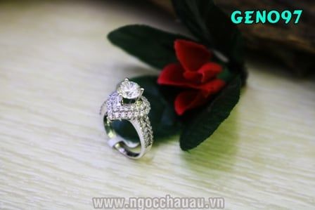 Nhẫn nữ vàng ý GEN097