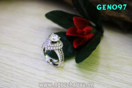 Nhẫn nữ vàng ý GEN097