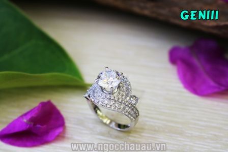 Nhẫn nữ vàng ý GEN111