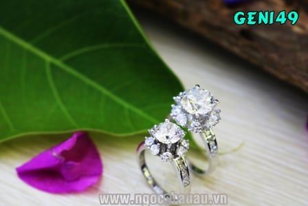 Nhẫn nữ vàng ý GEN149