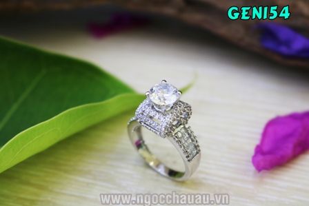 Nhẫn nữ Vàng Ý GEN154