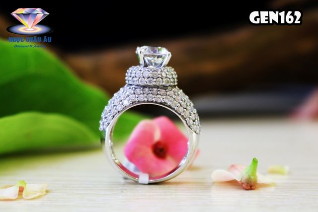 Nhẫn nữ Vàng Ý GEN162