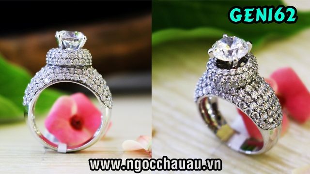 Nhẫn nữ Vàng Ý GEN162
