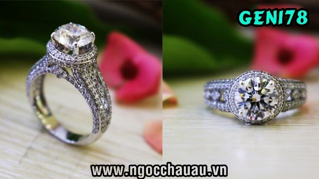 Nhẫn nữ Vàng Ý GEN178-1