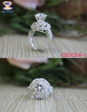Nhẫn nữ Vàng Ý GEN208