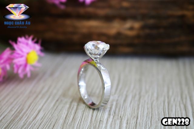 Nhẫn nữ vàng ý GEN228
