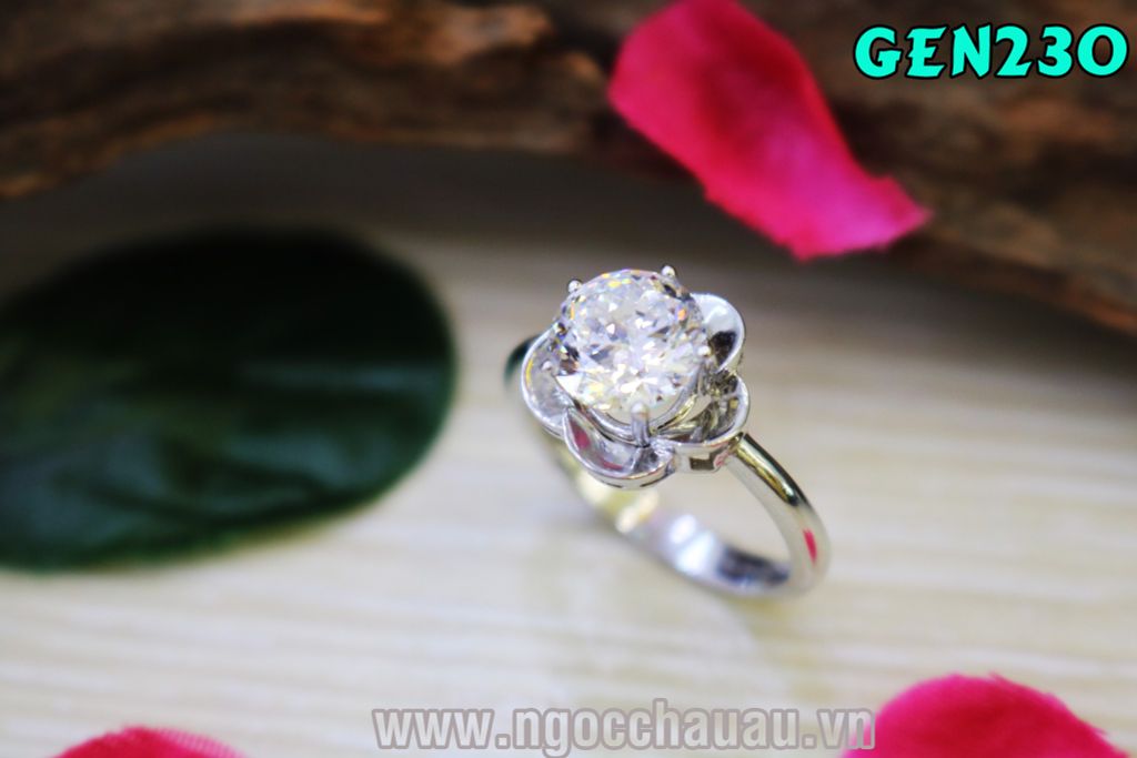 Nhẫn nữ Vàng Ý GEN230
