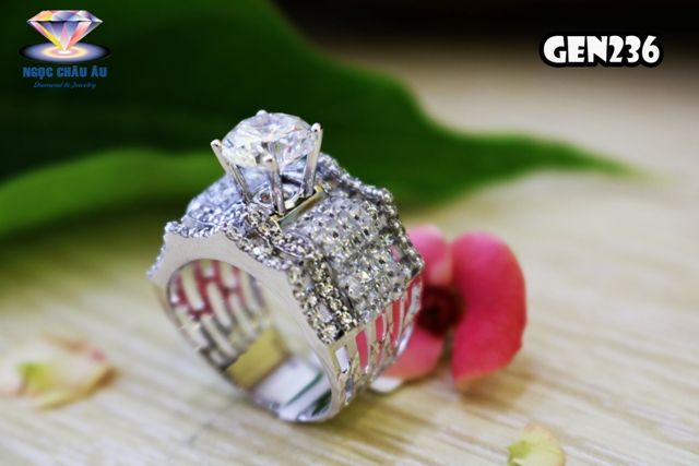 Nhẫn nữ Vàng Ý GEN236