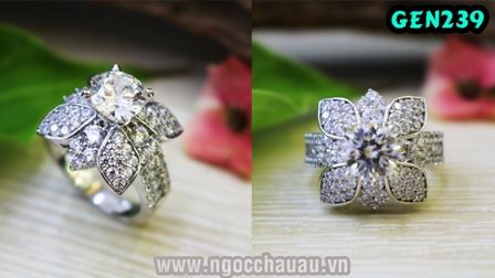 Nhẫn nữ Vàng Ý GEN239