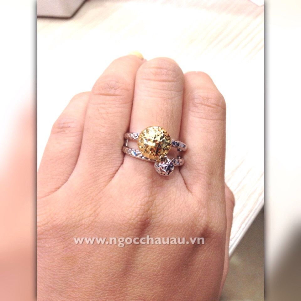 Nhẫn nữ Vàng Ý GEN253