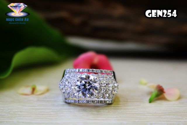 Nhẫn nữ Vàng Ý GEN254