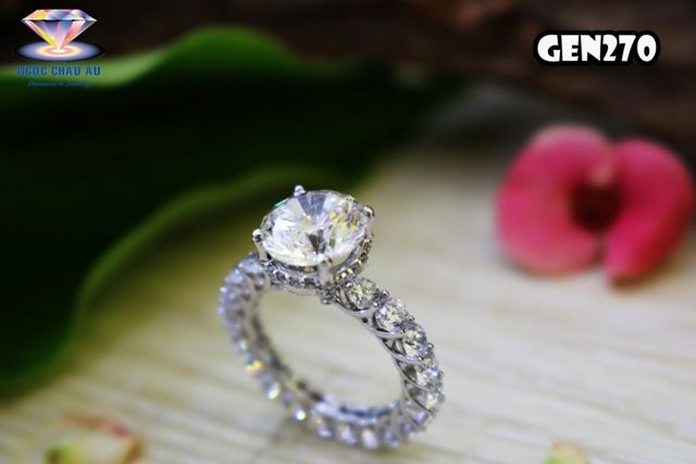 Nhẫn nữ Vàng Ý GEN270