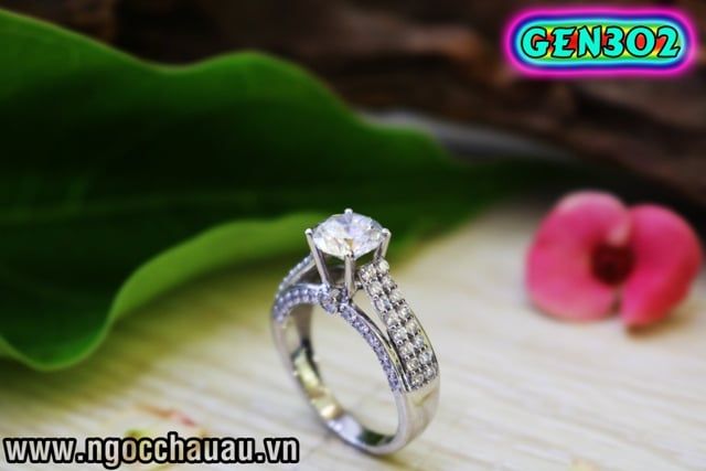 Nhẫn nữ Vàng Ý GEN302
