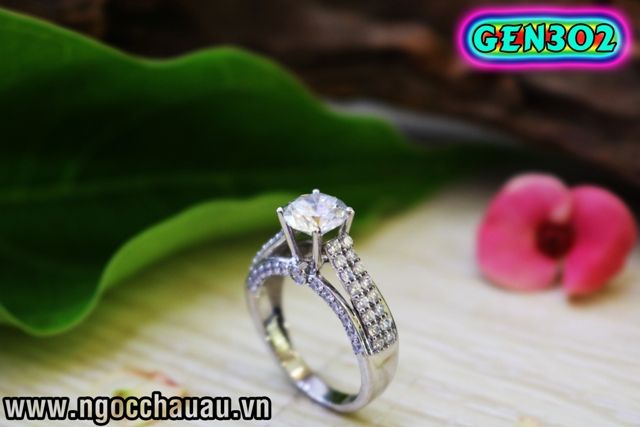 Nhẫn nữ Vàng Ý GEN302