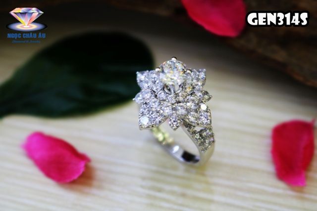Nhẫn nữ vàng ý GEN314