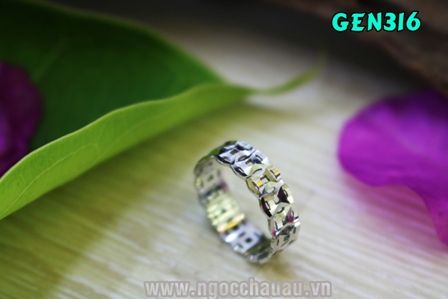 Nhẫn nữ Vàng Ý GEN316
