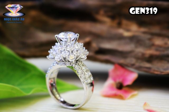 Nhẫn nữ Vàng Ý GEN319