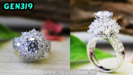 Nhẫn nữ Vàng Ý GEN319