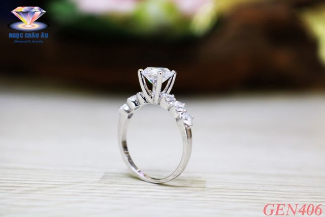Nhẫn nữ Vàng Ý GEN406