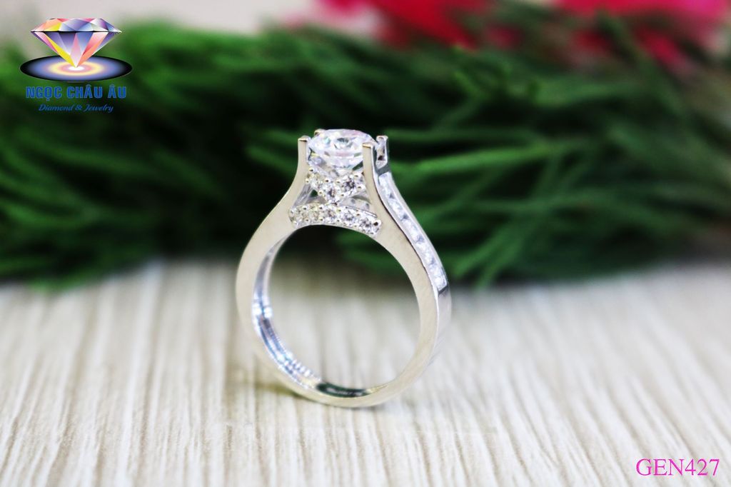 Nhẫn nữ Vàng Ý GEN427