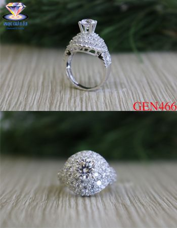 Nhẫn nữ vàng ý GEN466