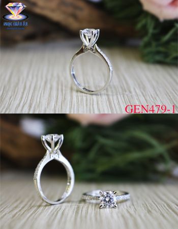 Nhẫn nữ vàng ý GEN479
