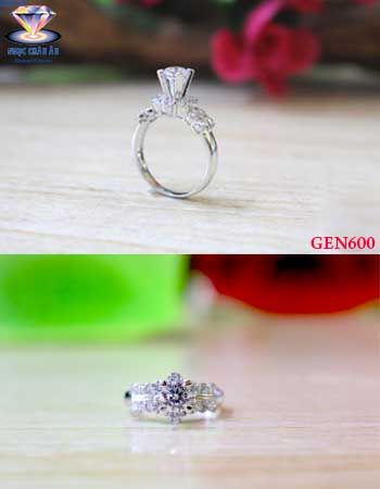 Nhẫn nữ vàng ý GEN600