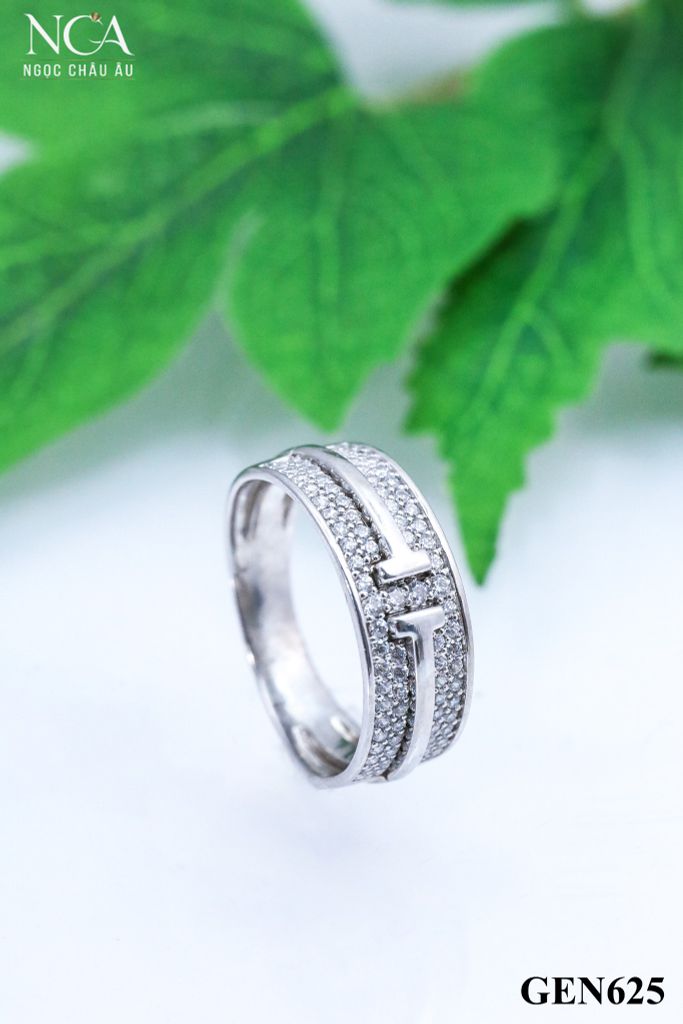 Nhẫn Nữ Vàng Ý GEN625