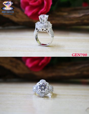 Nhẫn nữ Vàng Ý GEN700
