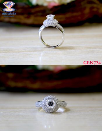Nhẫn nữ Vàng Ý GEN724